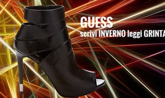 GUESS Shoes: scrivi INVERNO leggi GRINTA