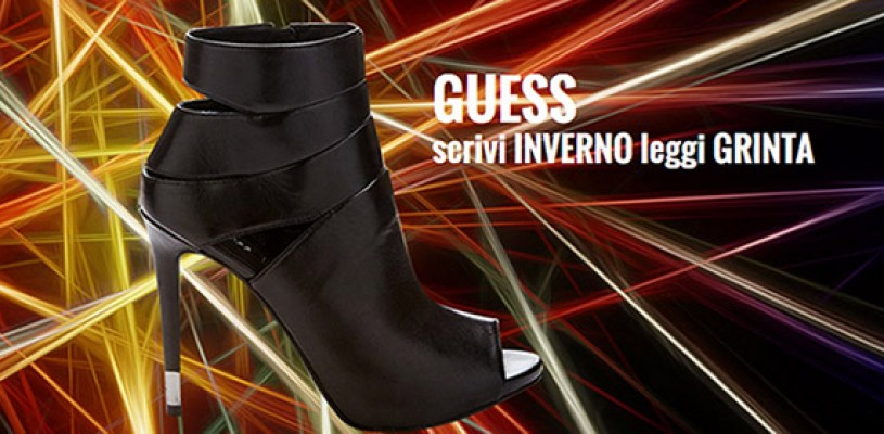 GUESS Shoes: scrivi INVERNO leggi GRINTA