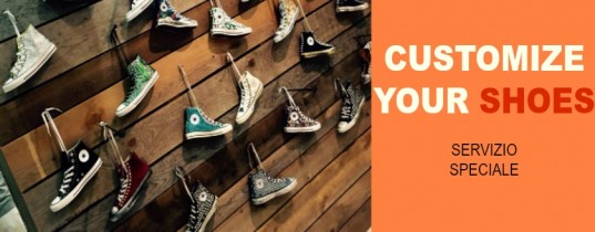 Customize your shoes – Servizio speciale