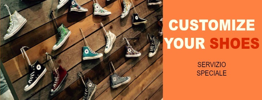 Customize your shoes – Servizio speciale