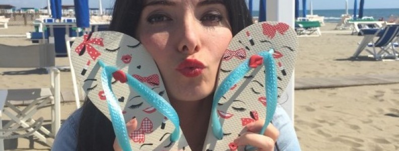 Dal Brasile a Forte dei Marmi con Havaianas Dal Brasile a Forte dei Marmi con Havaianas