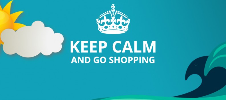 Saldi: Keep calm and go shopping